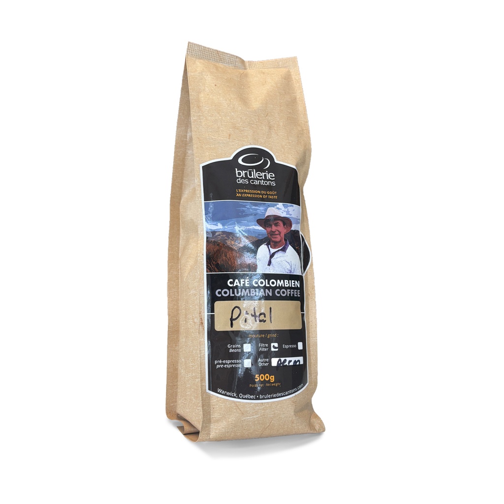 Café Colombien Pital mi-noir - filtre permanent | 500 g