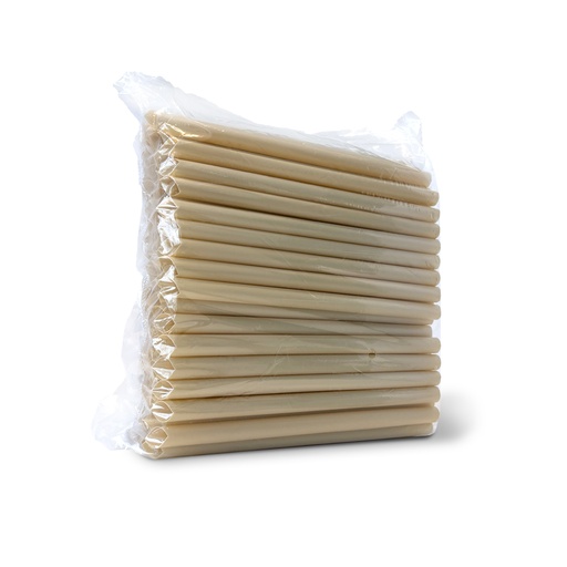 [PAIL-N-EMB-COMP-125] Compostable straws | Unwrapped (Pack of 125)