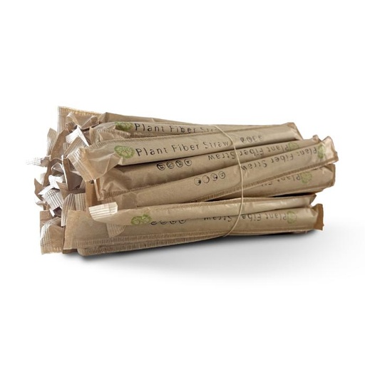 [PAIL-SUGAR-50] Pailles Sucre de canne| Emballées (Pqt de 50)